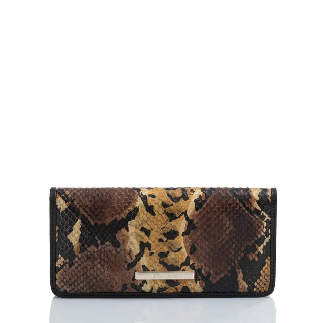 Brahmin Ady Wallet Chocolate Erling ID:Brahmin-203659