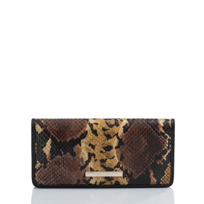 Brahmin Ady Wallet Chocolate Erling ID:Brahmin-203659