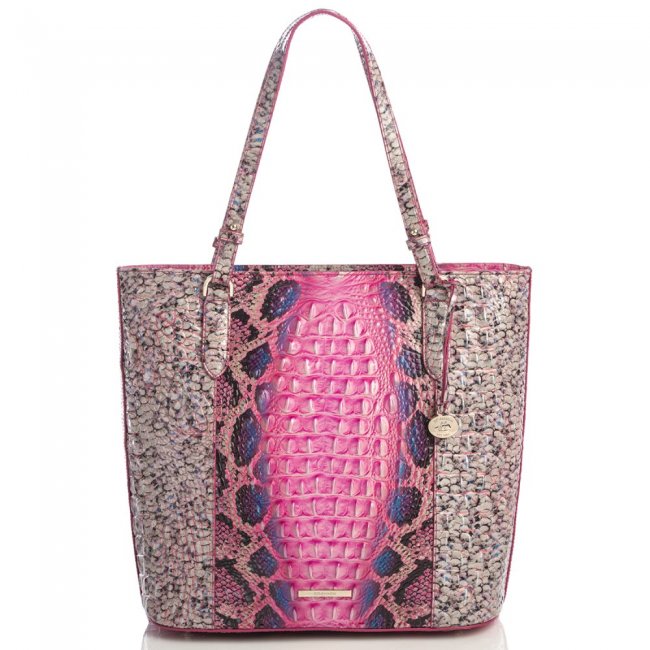 Brahmin Abigail Pink Cobra Ombre Melbourne ID:Brahmin-202818