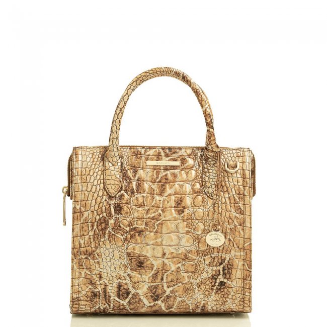 Brahmin Small Caroline Camel Safari Melbourne ID:Brahmin-202948