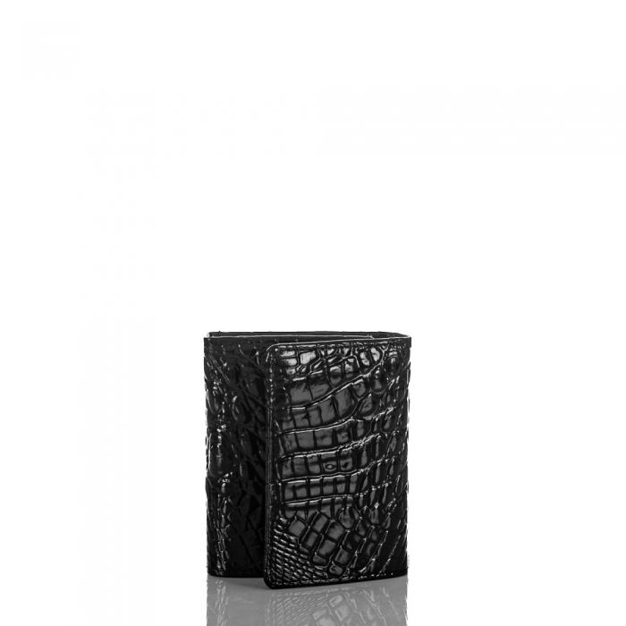 Brahmin Slim Trifold Black Melbourne ID:Brahmin-203618
