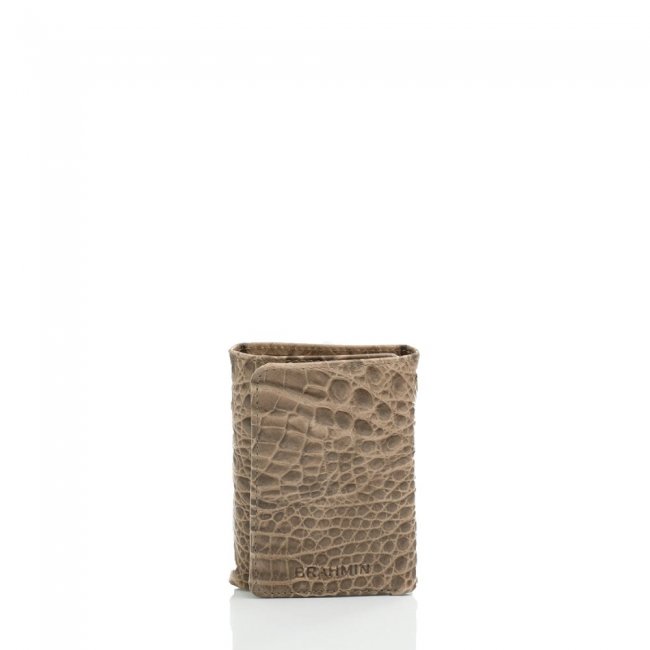 Brahmin Slim Trifold Biscuit Valley ID:Brahmin-202625