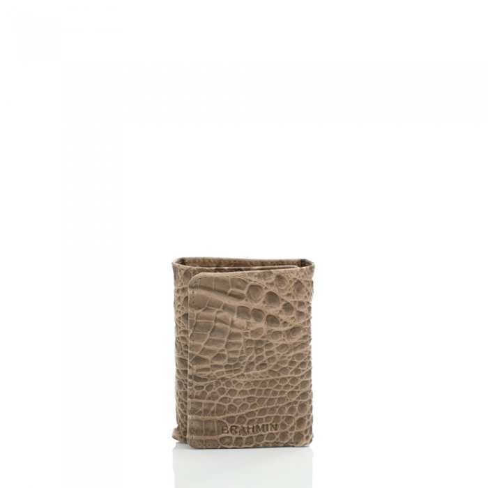 Brahmin Slim Trifold Biscuit Valley ID:Brahmin-202625