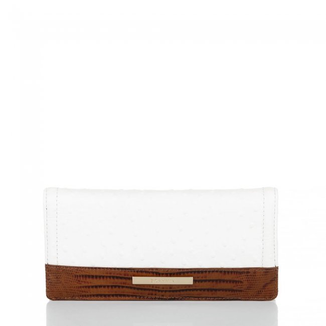 Brahmin Ady Wallet Milk Sanibel ID:Brahmin-203724
