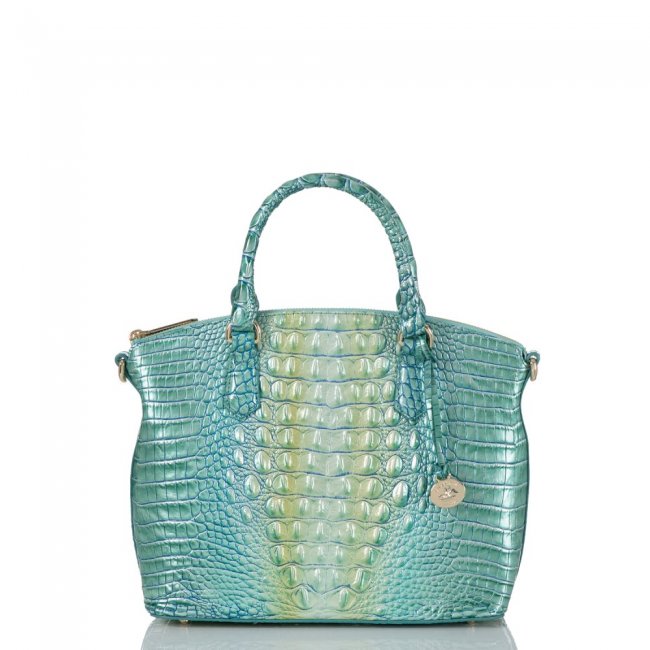 Brahmin Duxbury Satchel Seafoam Ombre Melbourne ID:Brahmin-203055
