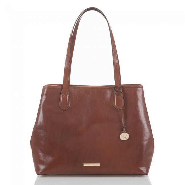 Brahmin Medium Julian Cognac Topsail ID:Brahmin-202514