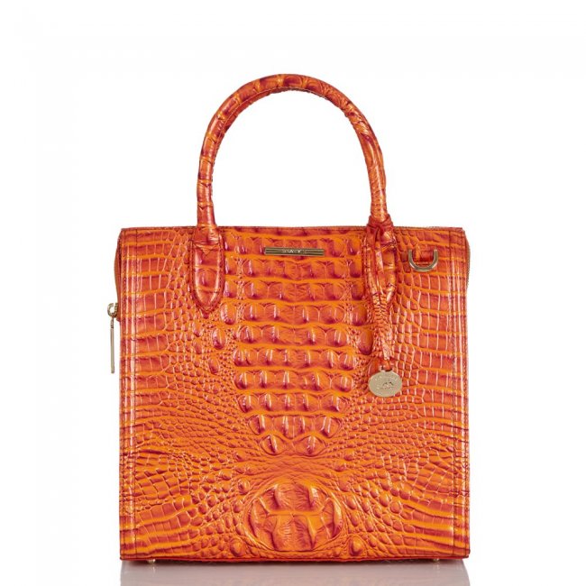 Brahmin Caroline Dusty Orange Melbourne ID:Brahmin-203123