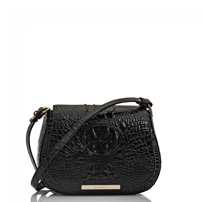 Brahmin Small Nadine Black Melbourne ID:Brahmin-203288