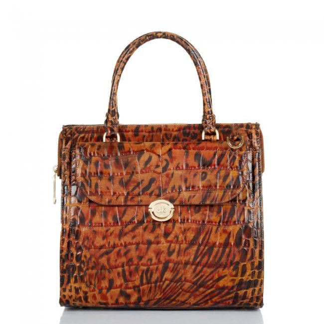 Brahmin Caroline Cognac Hendrix ID:Brahmin-202957