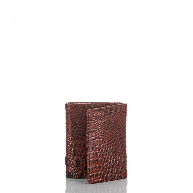 Brahmin Slim Trifold Pecan Melbourne ID:Brahmin-202652