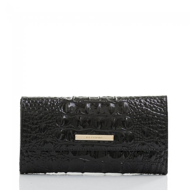 Brahmin Cordelia Wallet Black Melbourne ID:Brahmin-203621