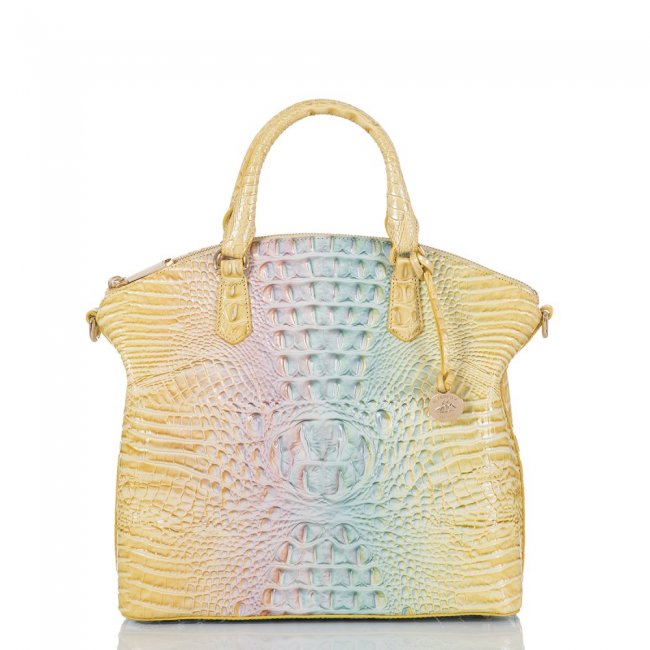 Brahmin Large Duxbury Satchel Daybreak Ombre Melbourne ID:Brahmin-203082