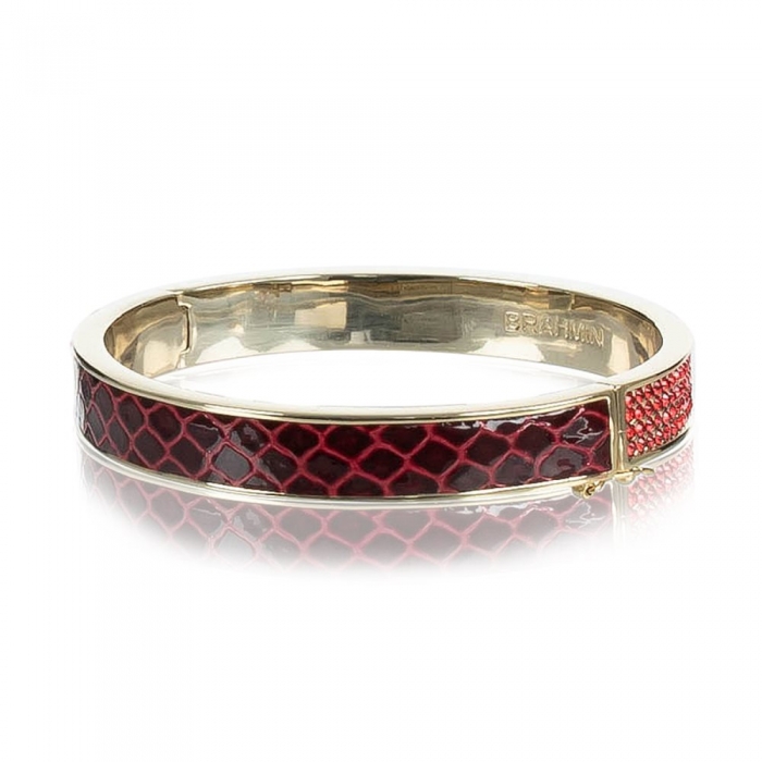Brahmin Split Crystal Bangle Rose Fairhaven ID:Brahmin-203892
