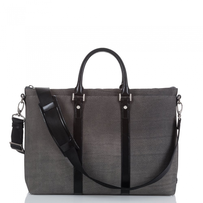 Brahmin Beckett Charcoal Aslan ID:Brahmin-202601