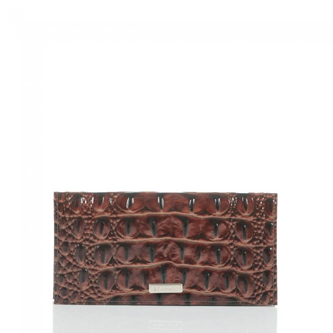 Brahmin Cordelia Checkbook Pecan Melbourne ID:Brahmin-203743