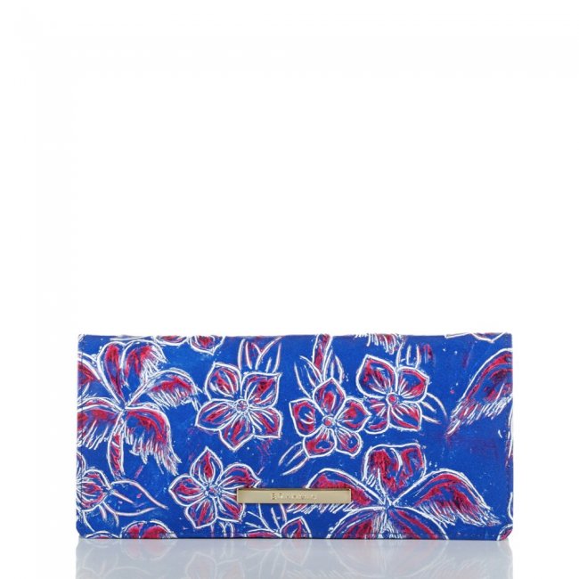 Brahmin Ady Wallet Vista Blue Torrone ID:Brahmin-203827