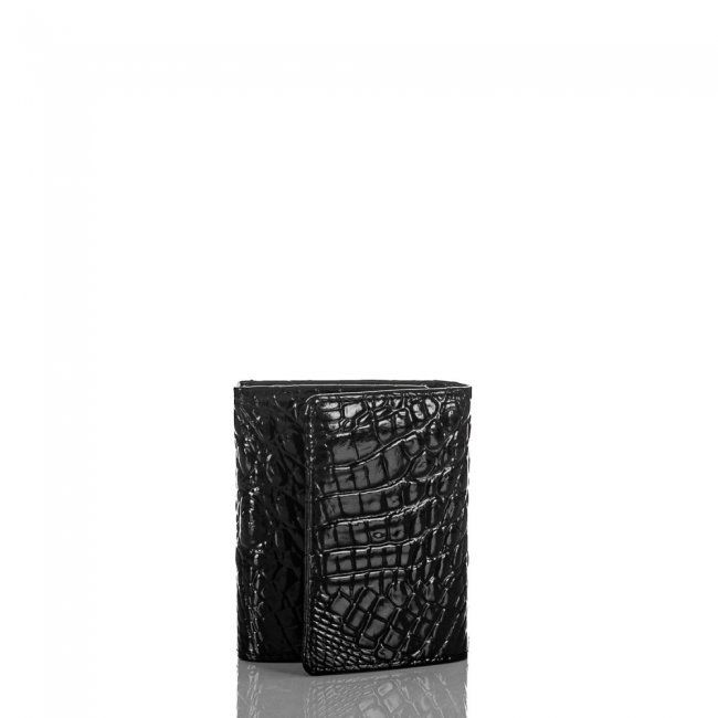 Brahmin Slim Trifold Black Melbourne ID:Brahmin-202649