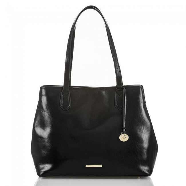Brahmin Medium Julian Black Topsail ID:Brahmin-202504