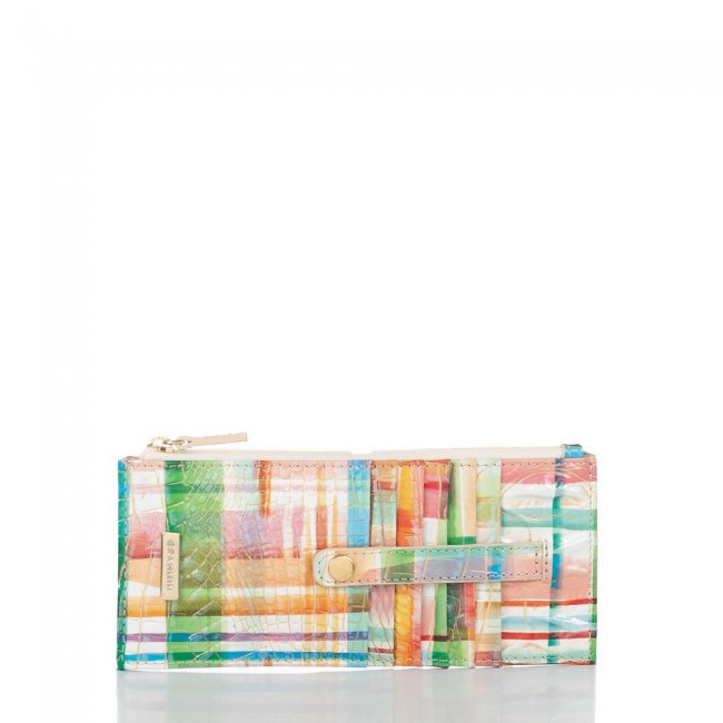Brahmin Credit Card Wallet Sweet Tea Ombre Melbourne ID:Brahmin-203807