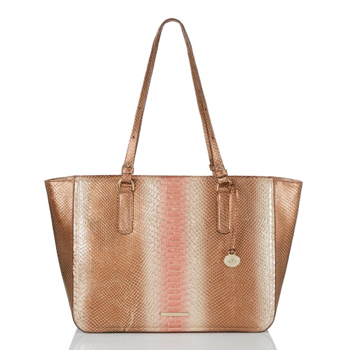 Brahmin Ashlee Natural CocoBay ID:Brahmin-202841