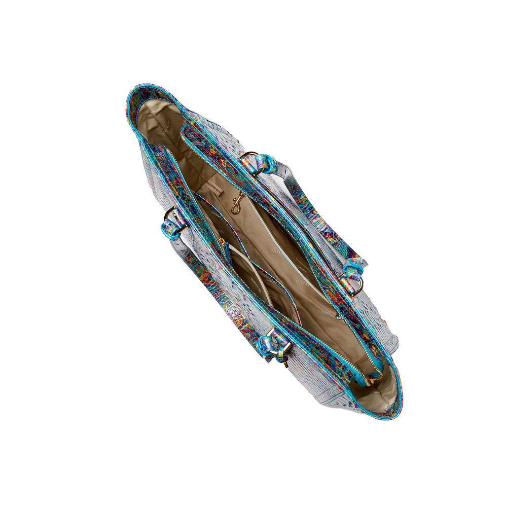 Brahmin Ashlee Blue Ammolite Melbourne ID:Brahmin-202838