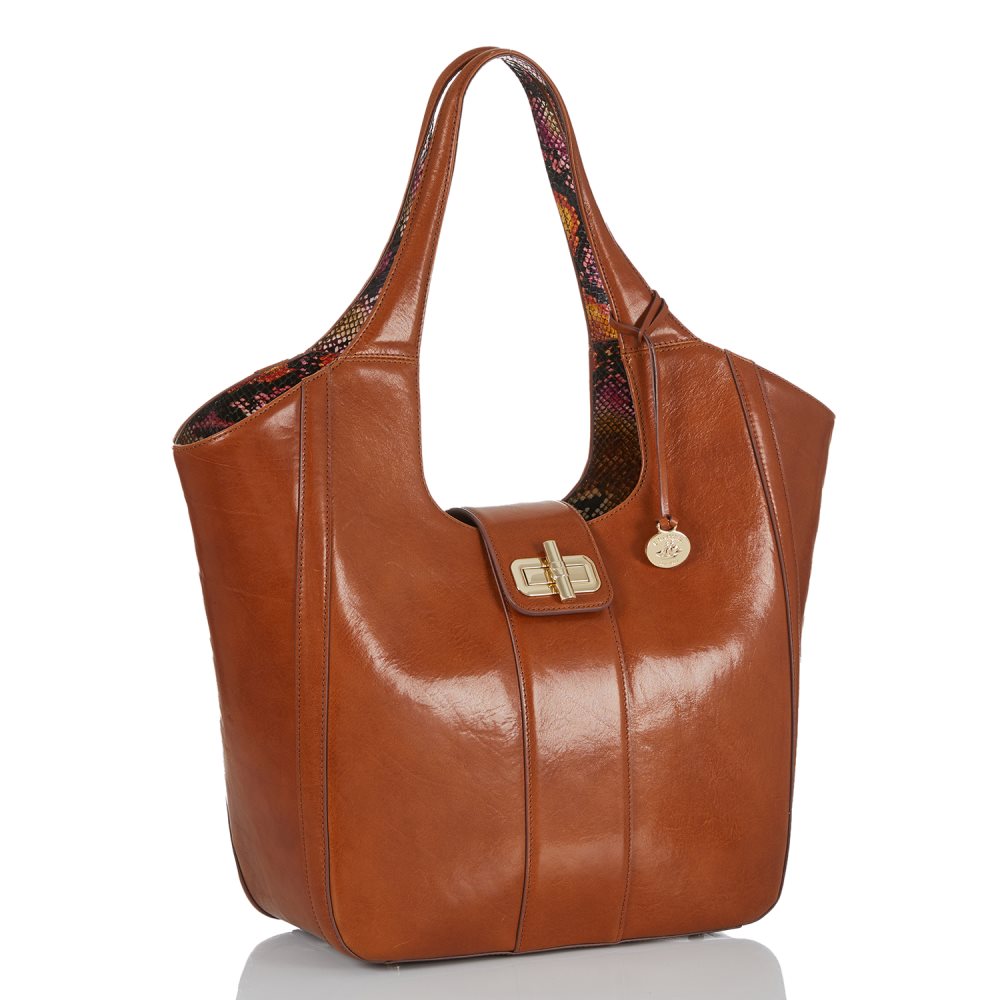 Brahmin Carla Cognac Dunaway ID:Brahmin-202806