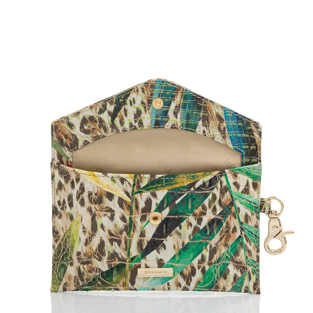 Brahmin Mini Envelope Case Botanica Melbourne ID:Brahmin-202702