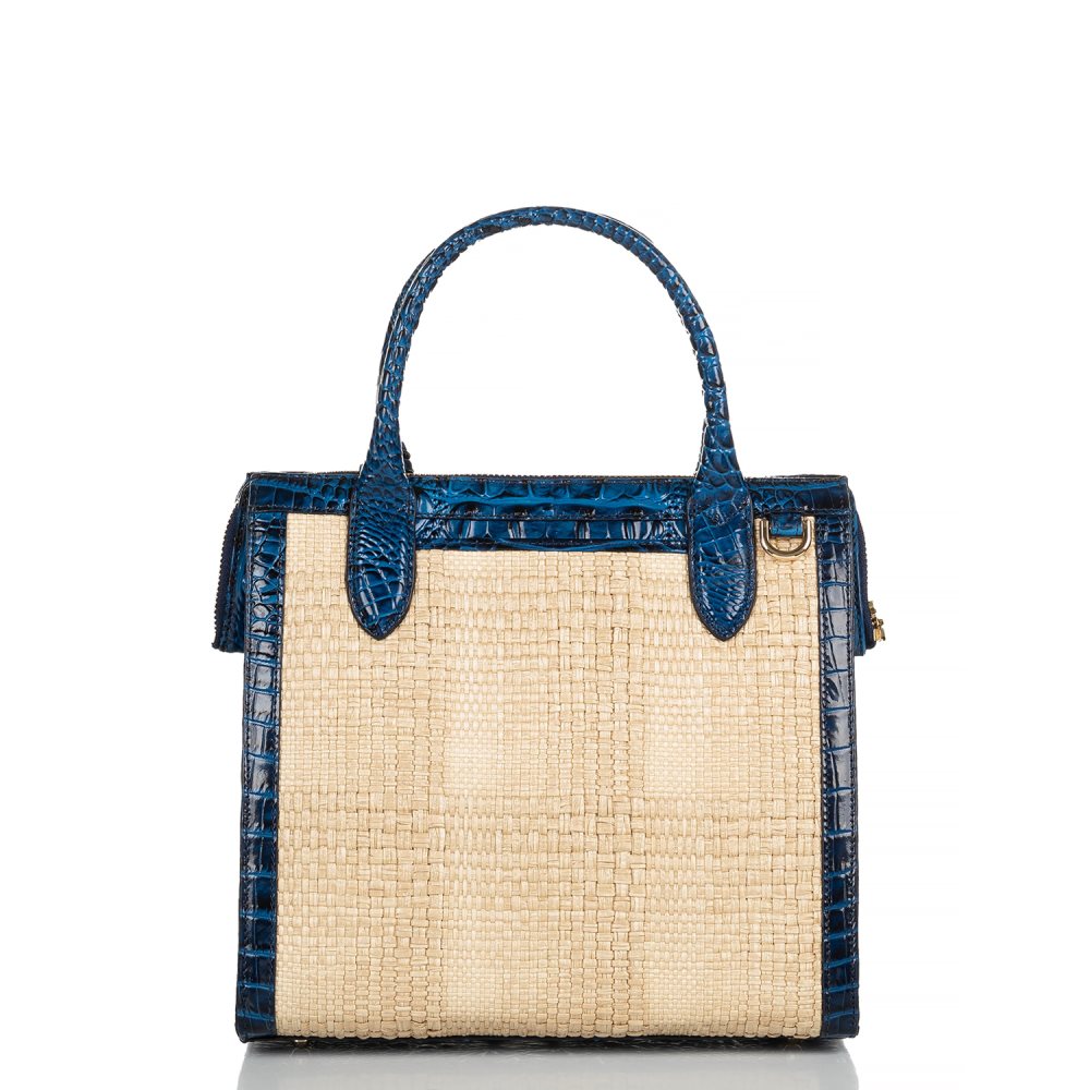 Brahmin Small Caroline Sapphire Beachrose ID:Brahmin-203184