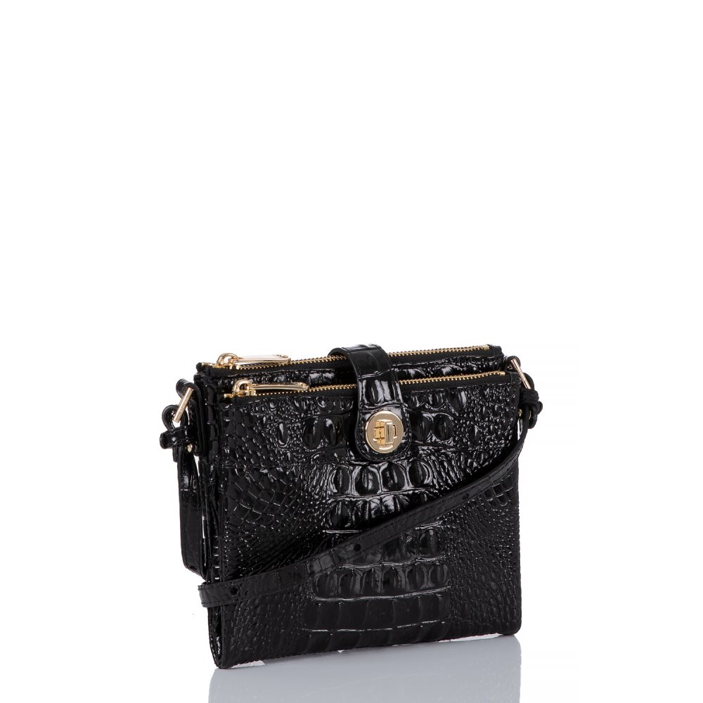 Brahmin Mina Black Melbourne ID:Brahmin-203290