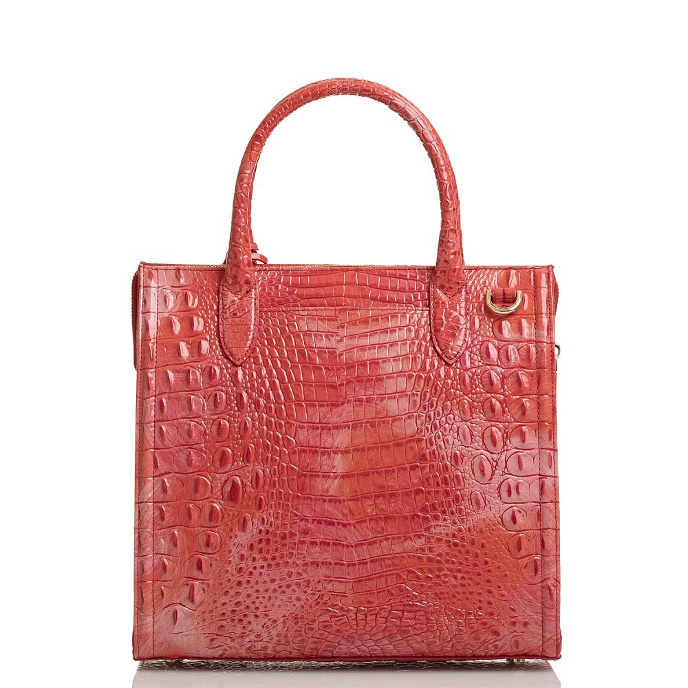 Brahmin Caroline Punchy Coral Melbourne ID:Brahmin-203006