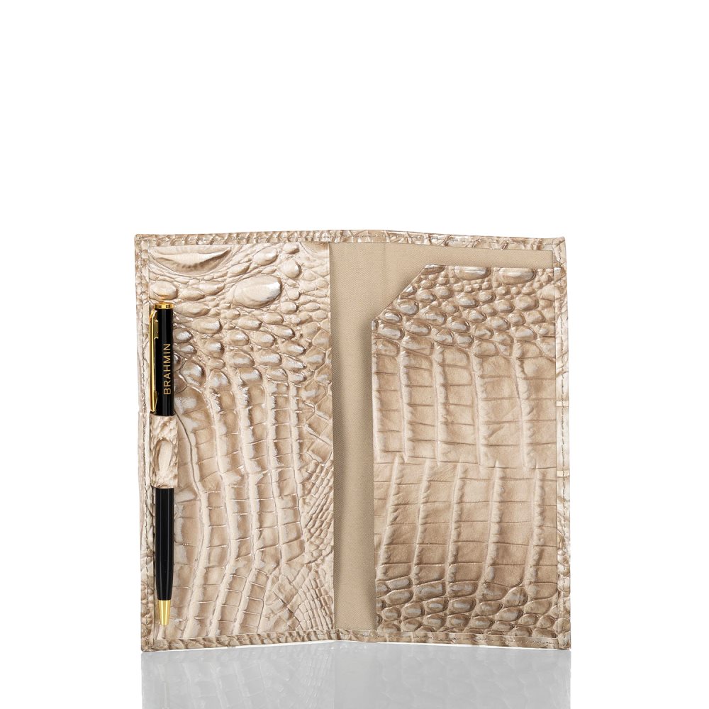 Brahmin Cordelia Checkbook Clay Melbourne ID:Brahmin-203661
