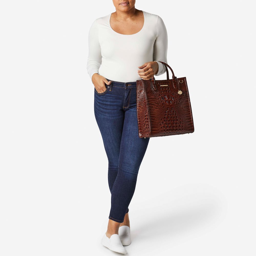 Brahmin Monique Denim Quinze ID:Brahmin-202508