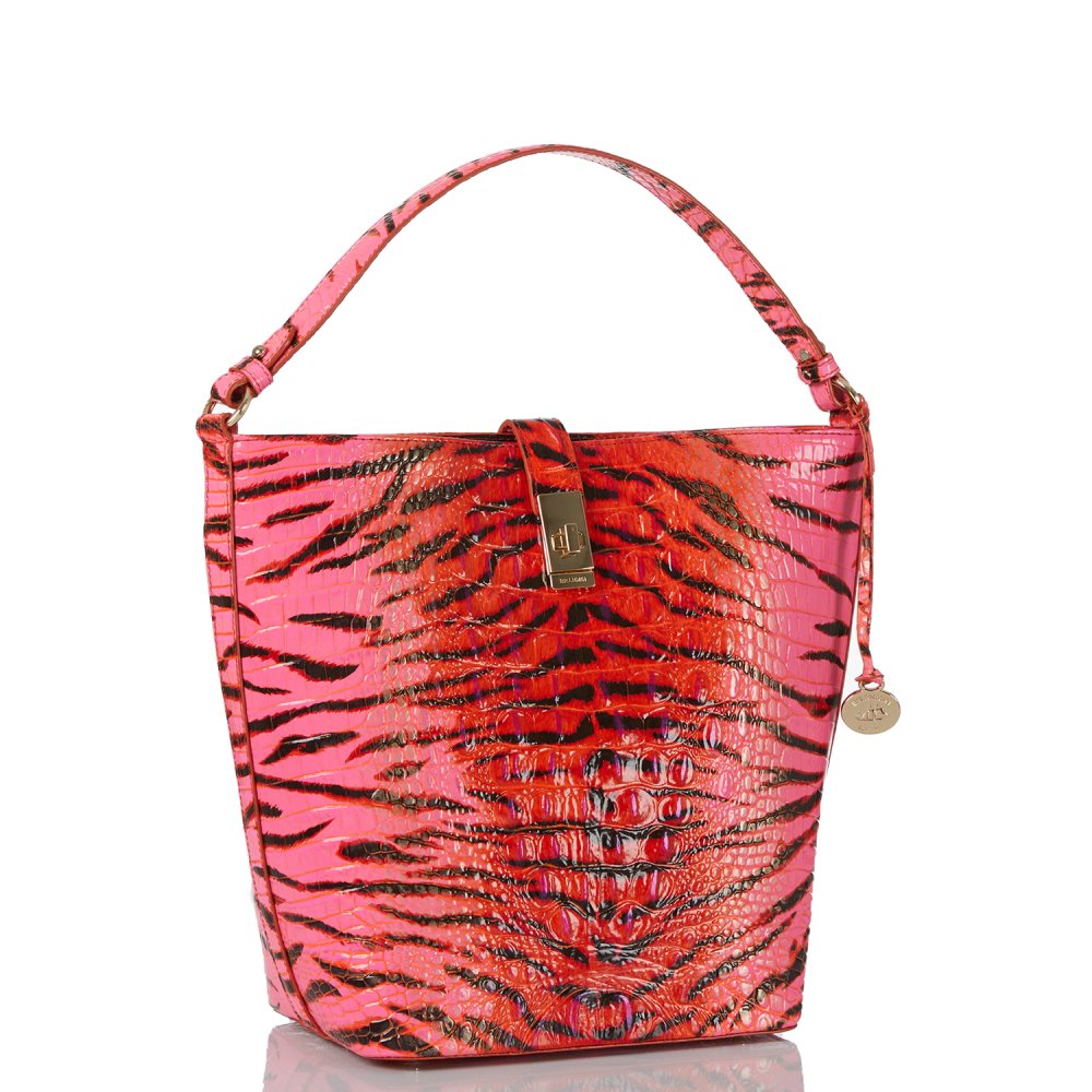 Brahmin Shira Pink Feline Ombre Melbourne ID:Brahmin-203496
