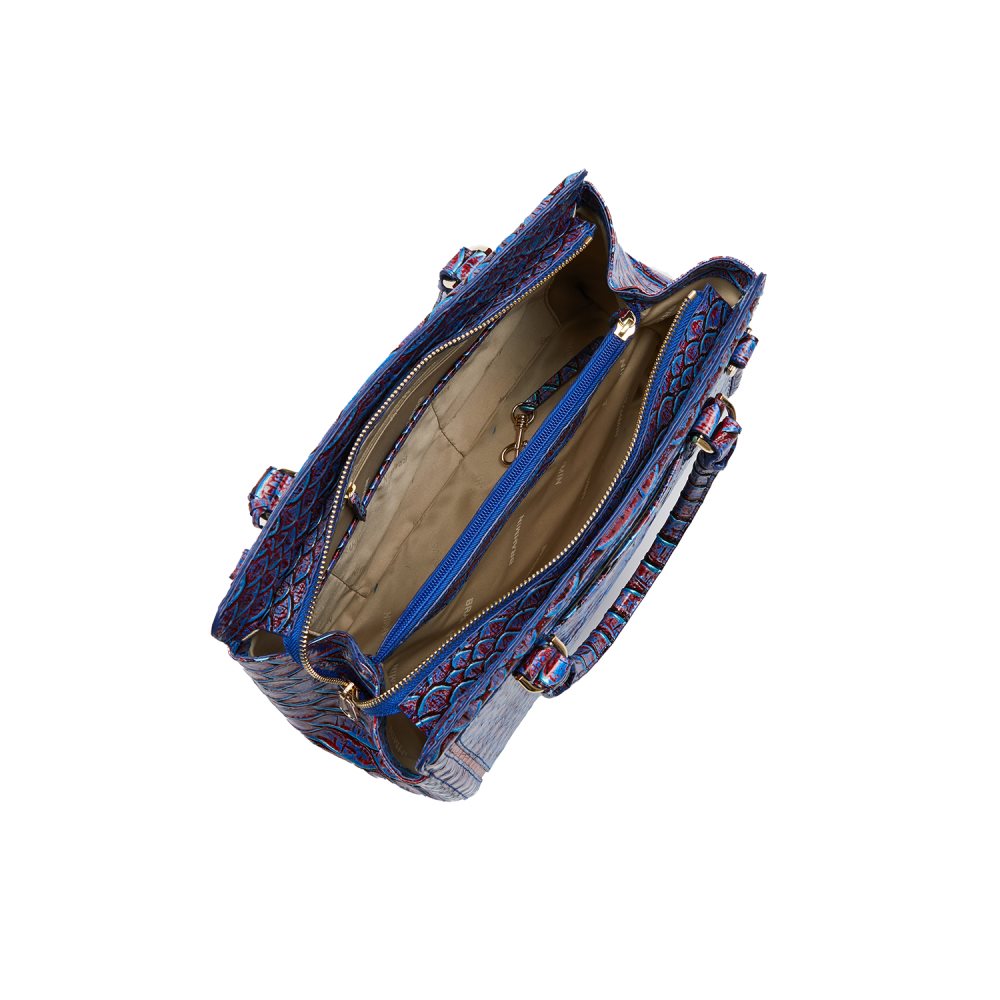 Brahmin Small Finley Vista Blue Vanzant ID:Brahmin-203225