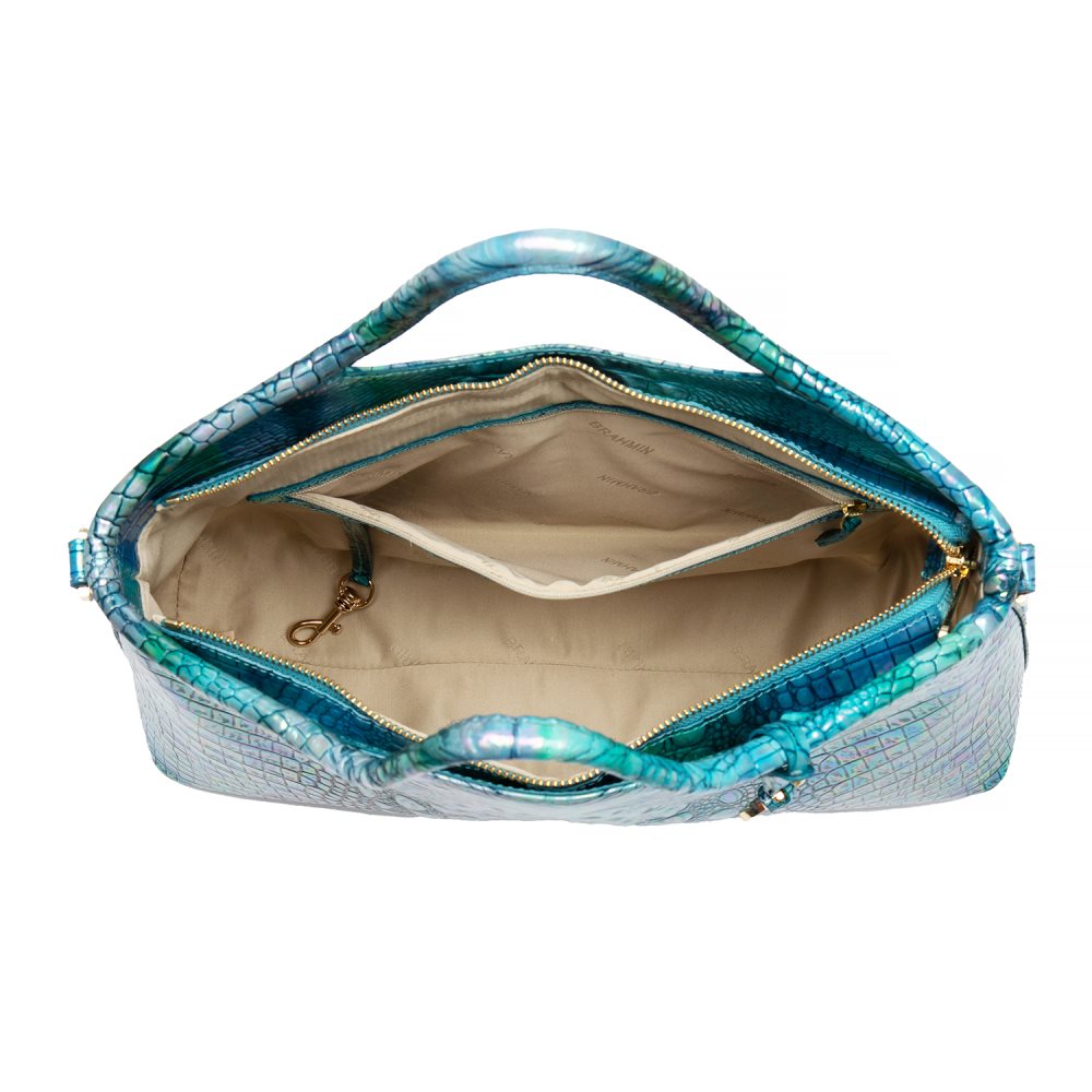 Brahmin Elaine Blue Topaz Melbourne ID:Brahmin-203151
