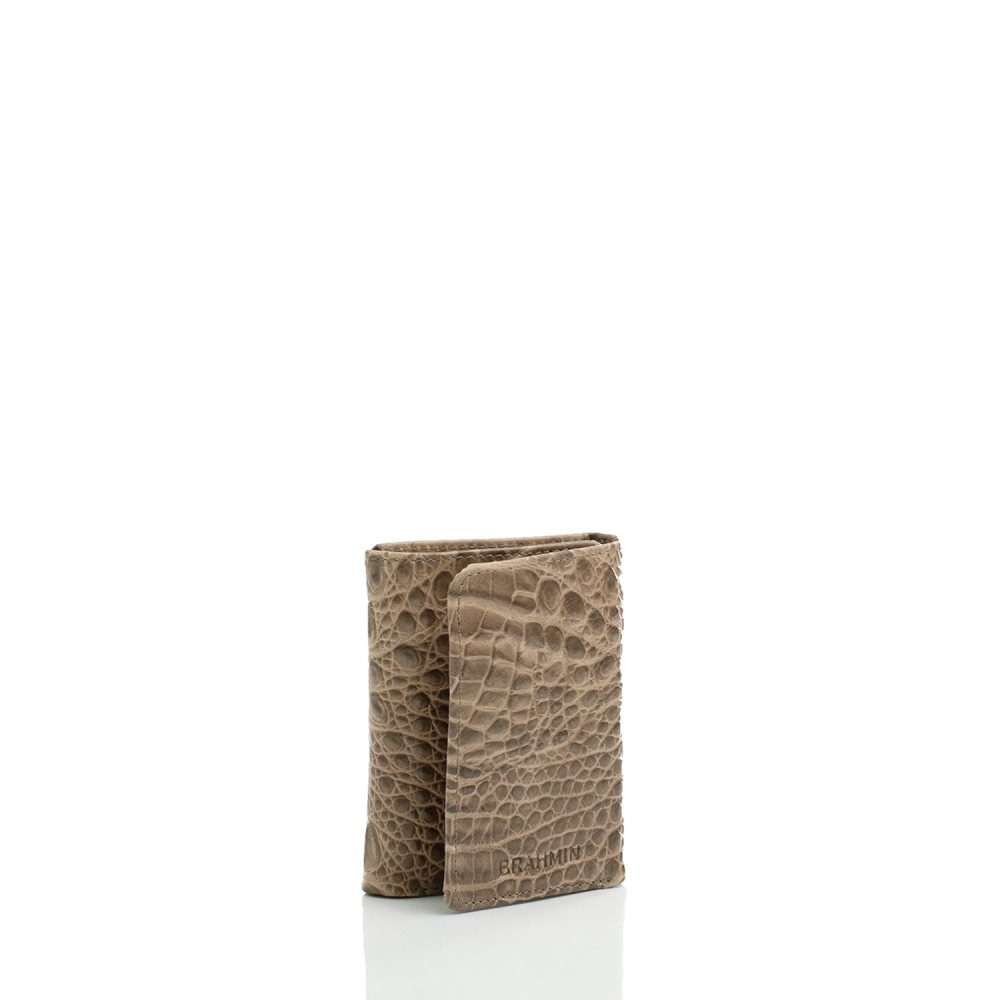 Brahmin Slim Trifold Biscuit Valley ID:Brahmin-202625