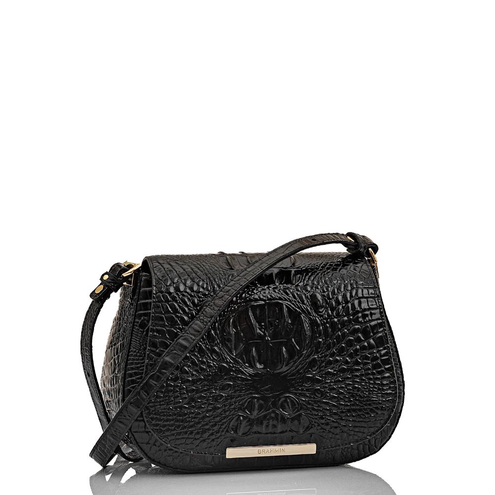 Brahmin Small Nadine Black Melbourne ID:Brahmin-203288