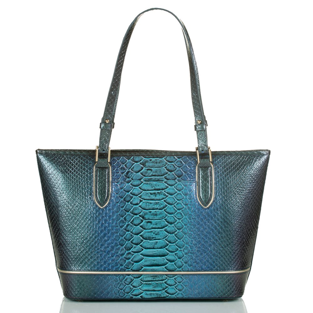 Brahmin Medium Asher Sapphire Ateague ID:Brahmin-202796