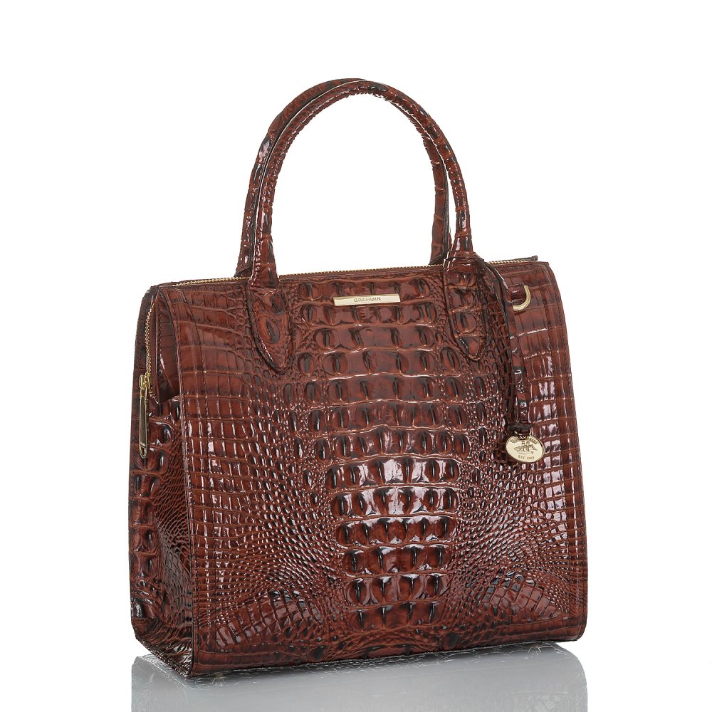 Brahmin Caroline Pecan Melbourne ID:Brahmin-203119
