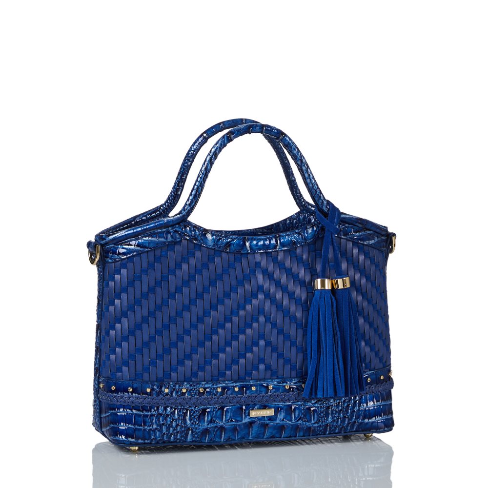 Brahmin Small Elaine Vista Blue Eldorado ID:Brahmin-202967