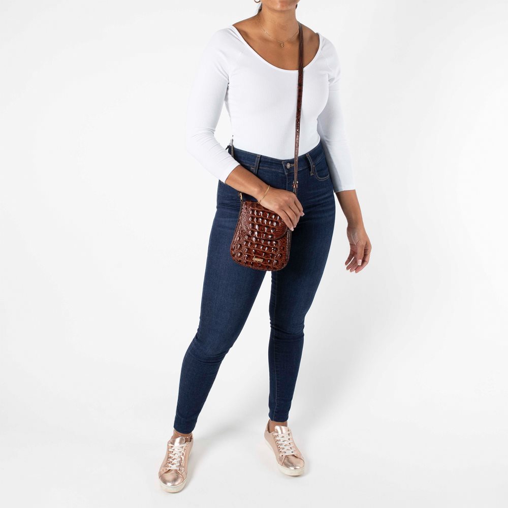 Brahmin Everlee Bottle Blue Fletcher ID:Brahmin-203296