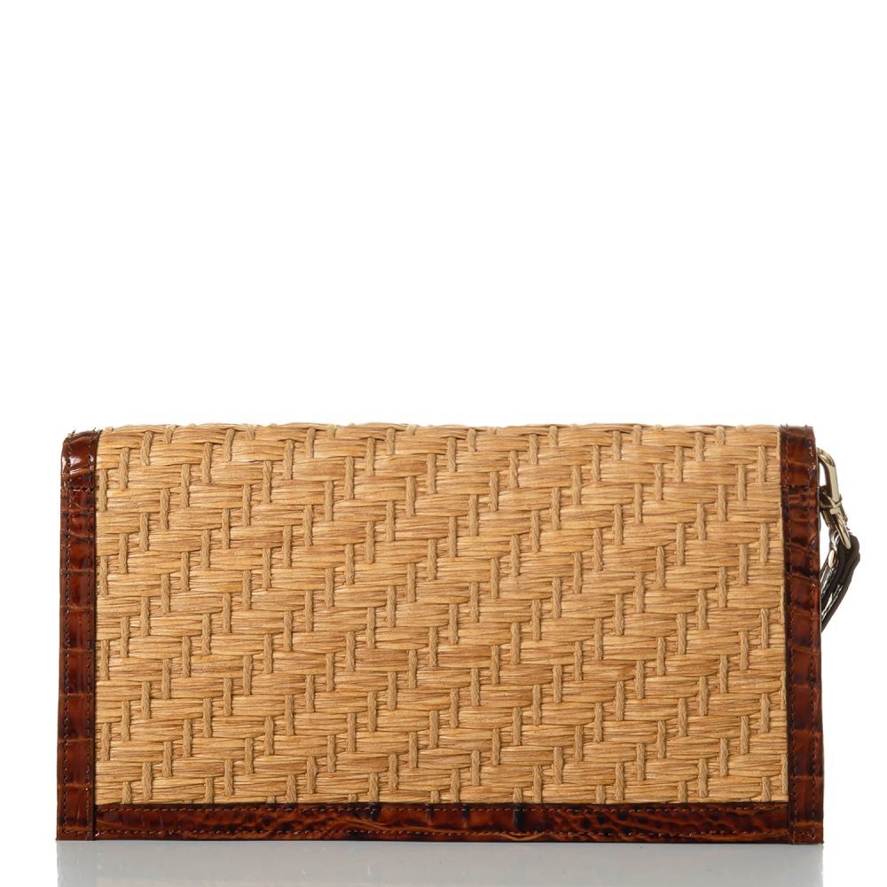 Brahmin Kaia Clutch Pecan Chatham ID:Brahmin-202599