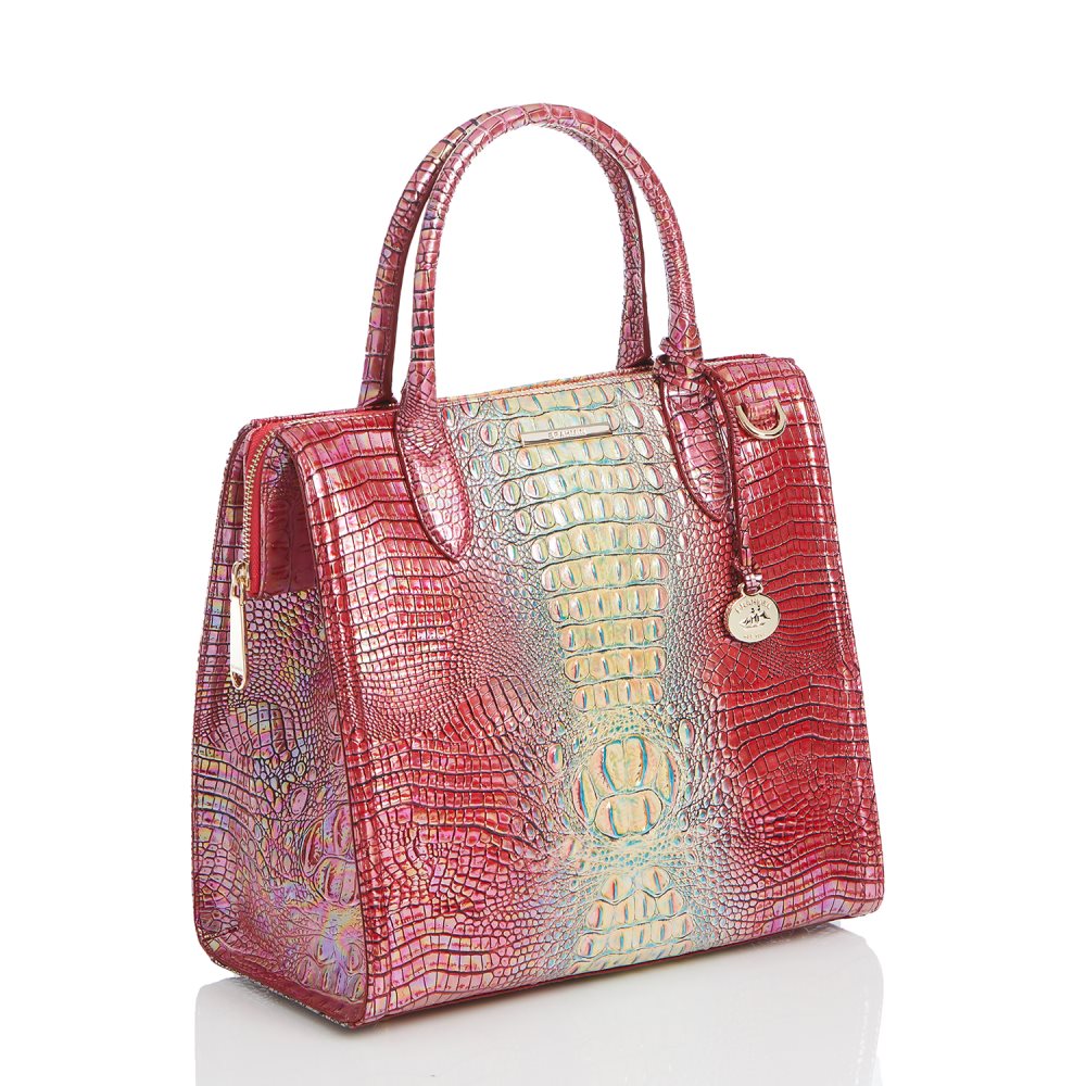 Brahmin Caroline Dragonfruit Ombre Mini Melbourne ID:Brahmin-203137