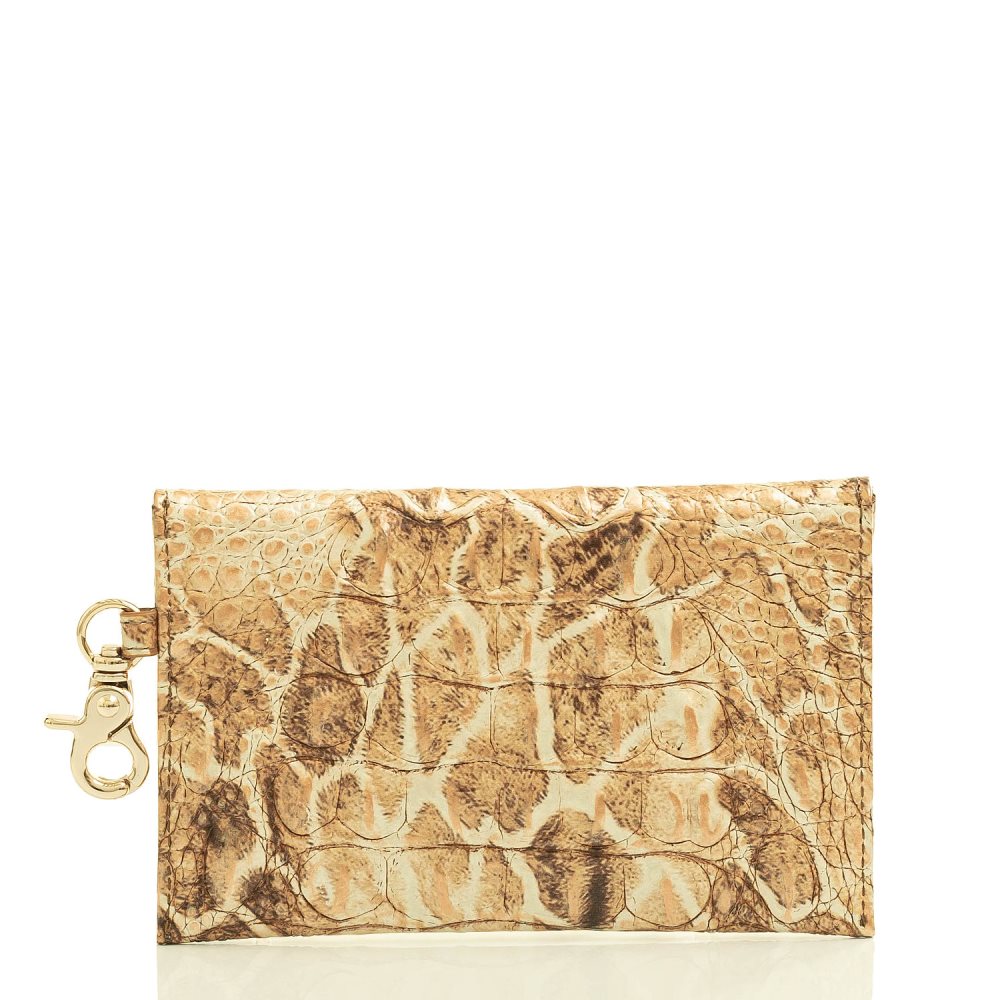 Brahmin Mini Envelope Case Camel Safari Melbourne ID:Brahmin-203562