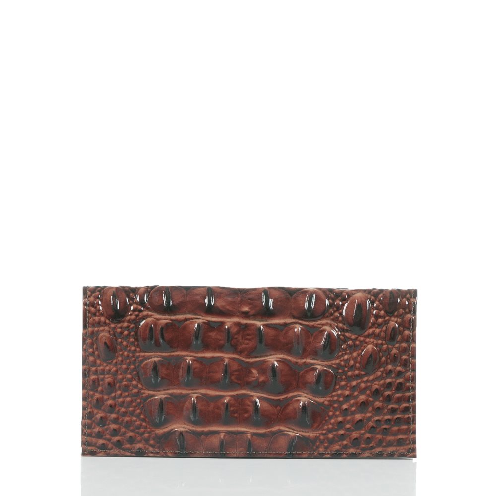 Brahmin Cordelia Checkbook Pecan Melbourne ID:Brahmin-203743