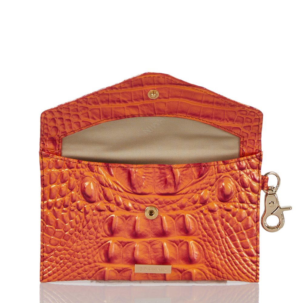 Brahmin Mini Envelope Case Dusty Orange Melbourne ID:Brahmin-203565