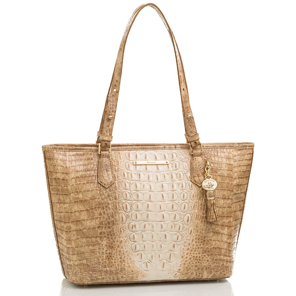 Brahmin Medium Asher Praline Ombre Melbourne ID:Brahmin-202766
