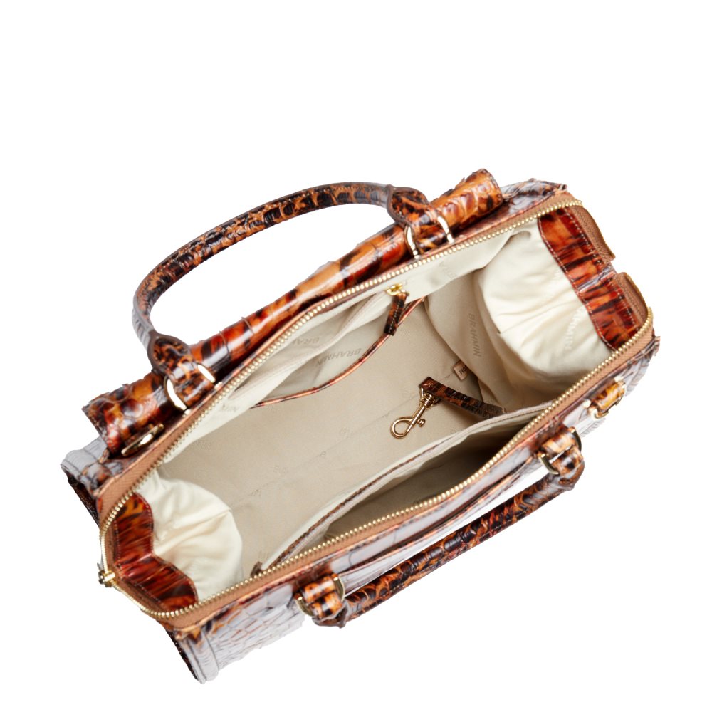 Brahmin Caroline Cognac Hendrix ID:Brahmin-202540