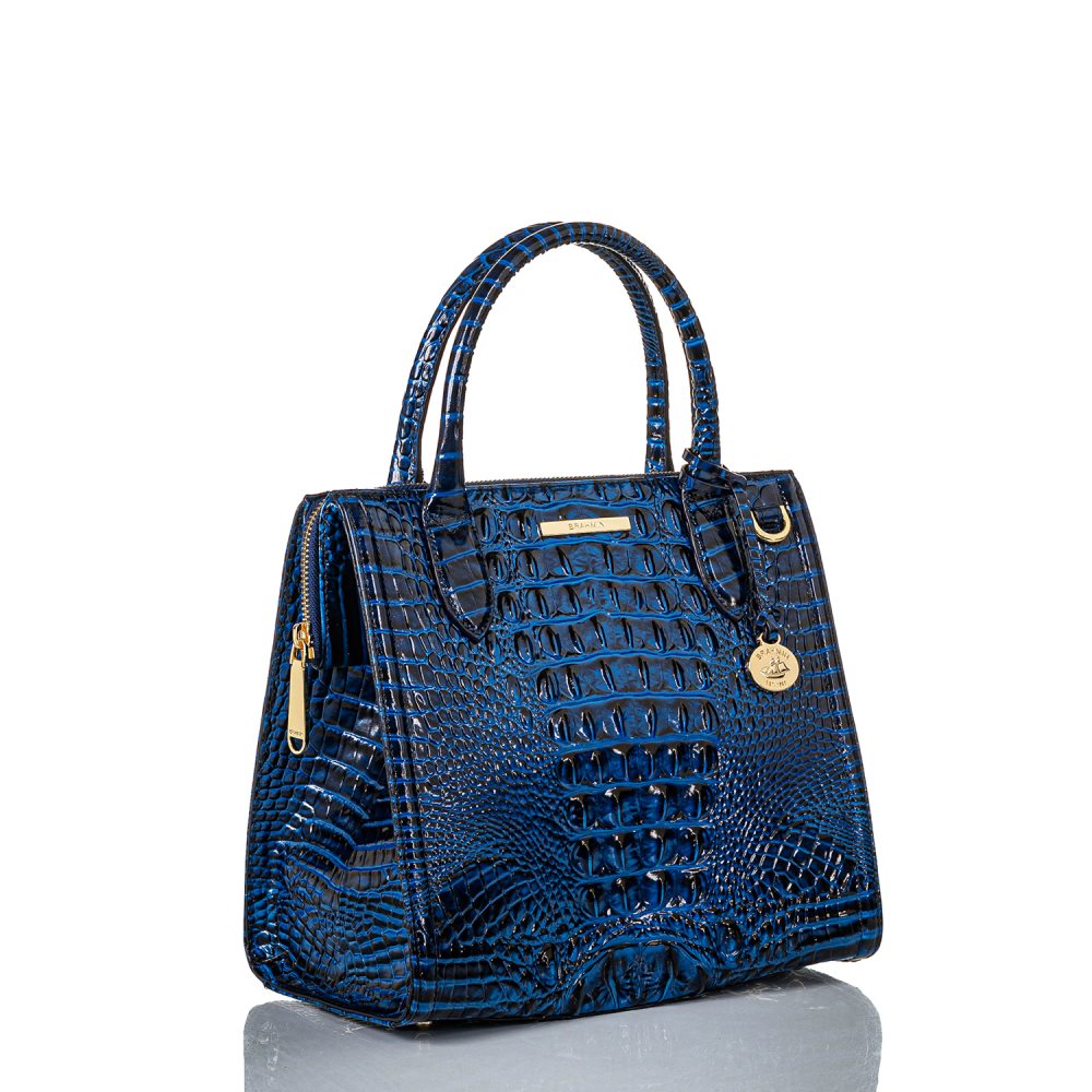 Brahmin Small Caroline Sapphire Melbourne ID:Brahmin-203169