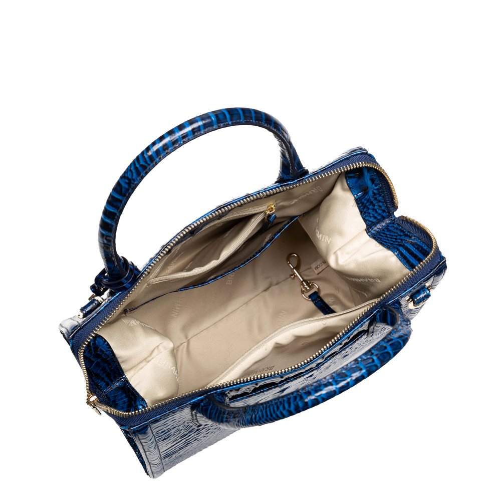 Brahmin Small Caroline Sapphire Melbourne ID:Brahmin-203169